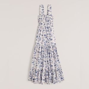 Abercrombie Smocked Bodice Easy Maxi Dress